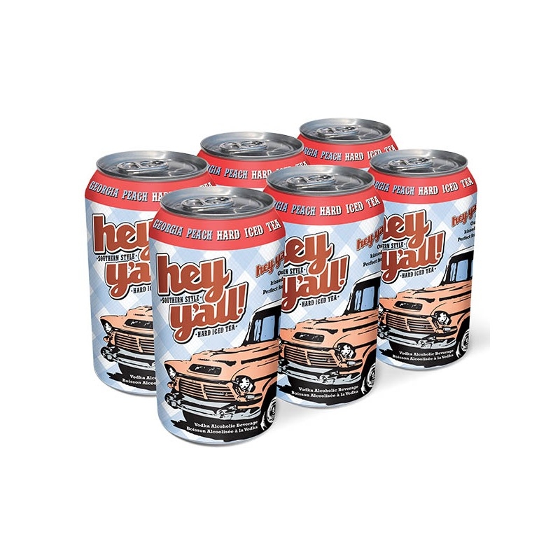 HEY Y'ALL GEORGIA PEACH HARD ICED TEA